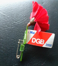 1. Mai 2000 Nelke Mainelke original !!!!! Maiabzeichen