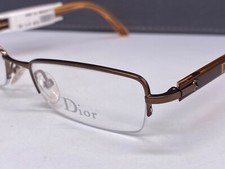 Dior Brille Damen Braun Orange