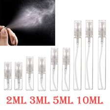 2ml-10ml Zerstäuber Glasflaschen Nebelspray Nachfüllbare Parfüm-Proben-Behälter