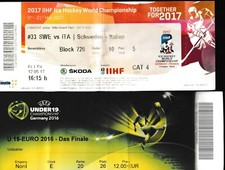 2 TICKET Eishockey WM 2017