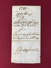 ANTIKES SCHREIBEN URKUNDE