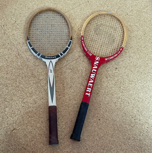 Vintage tennisschläger - vintage,