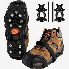 Größe 40-43 Anti Rutsch Schuhspikes Ice Grips Schuhkrallen Steigeisen für Schuhe