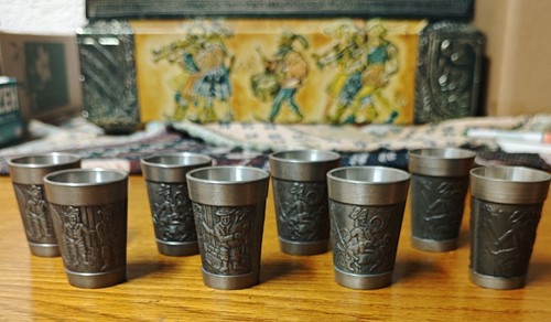 Zinn schnapsbecher reinzinn - 8,