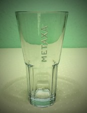 METAXA Glas Transparent Durchmesser 5/8 cm hoch 15,5 cm