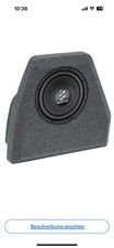 Ground Zero GZIW250 25cm ( 10" ) Subwoofer mit Woofer Gehäuse für VW Golf 5 V
