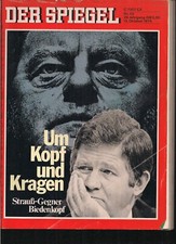 Der Spiegel 13. Oktober 1975 Nr. 42 "Strauß - Gegner Biedenkopf"