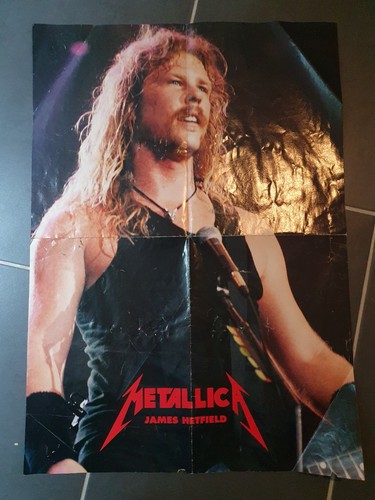 Metallica poster james - metallica,