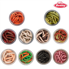 Berkley PB Power Honey Worm Gummiwurm 2,5 cm 55 Stk. Wurm Imitat Softbait Köder