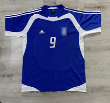 Griechenland Trikot 2004 - Charisteas #9 - Blau Weiß- Gr. L