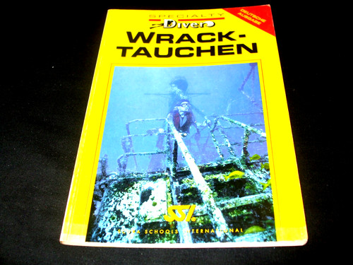 Specialty diver wracktauchen - diver,