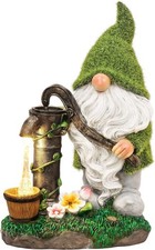 Lustiger Gartenzwerg mit