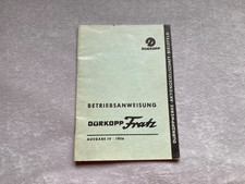 Bedienungsanleitung  Dürkopp