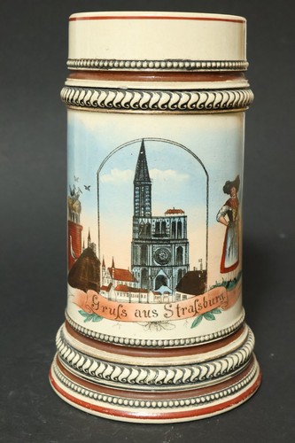 Alter andenken krug gruß - krug, aus