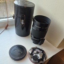 Nikon 500mm f/8 Reflex Nikkor C Non Ai Spiegelobjektiv funktioniert. pilzkoffer filter