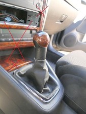 Golf 4 Bora Schaltknauf Schaltsack schwarz TDI Holz Dekor wurzelnuss klein