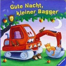 Gute Nacht, kleiner Bagger von