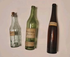3 alte seltene  Flaschen