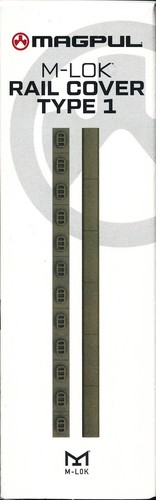 Magpul lok rail cover type - m-lok, cover,