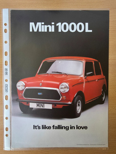 Prospekt mini 1000 10 1980 - prospekt, *
