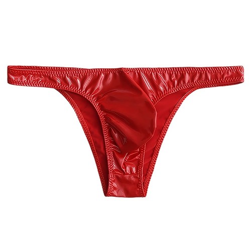 Herren kunstleder slips - kunstleder,