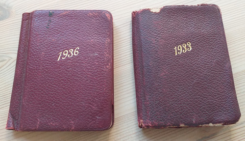 Kalender paar 1933 1936 - kalender,