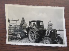 Altes Foto Hanomag Trecker /