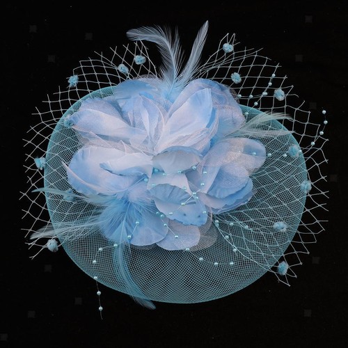 Hut fascinator aus netzstoff - aus,