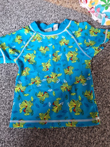 Schwimmshirt bunt motiv dino - motiv:,