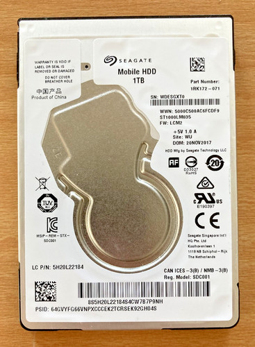 Seagate mobile hdd 1tb - seagate,