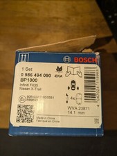 Bremsbelagsatz BOSCH 0 986 494 090, Hinten