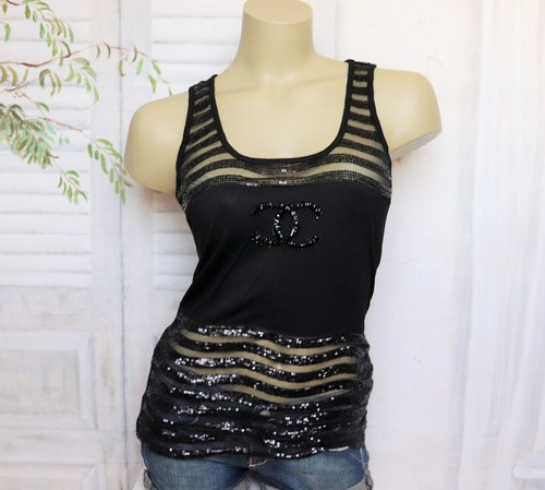 Schwarzes stretch top - stretch,