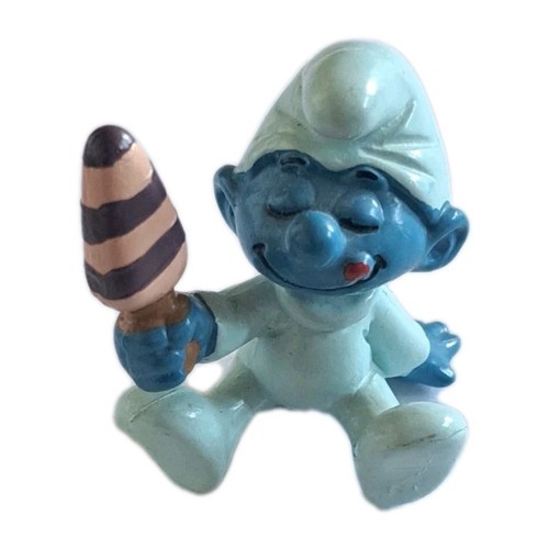 Baby schlumpf mit eis - baby-schlumpf,