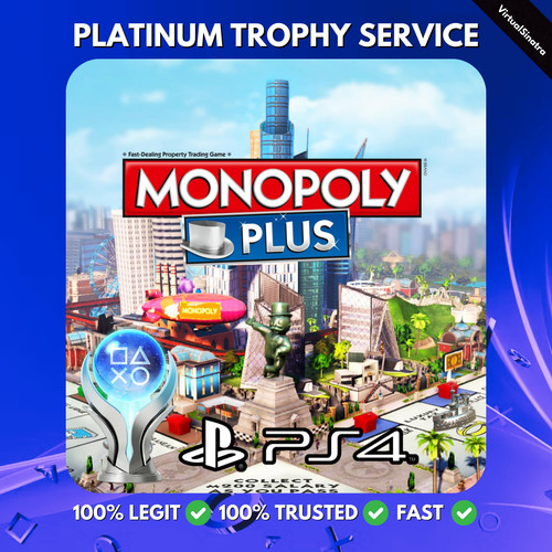 Monopoly plus ps4 100 trophy - ps4,