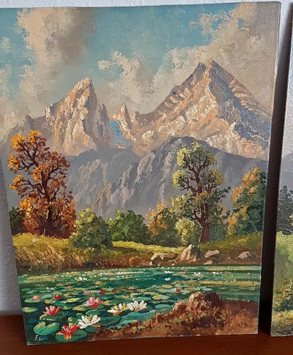 ölgemälde berchtesgaden - Ölgemälde,