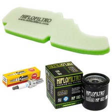 Set Ölfilter Luftfilter Zündkerze Wartung für Vespa LX 150 ie 2V LX150 2005-2012