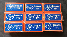 9x AGFA ISOPAN ISS 135-20 Panchromatic Vintage Rollenfilm EXP 1975 NOS