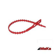 50-1000 Stück Blitzbinder ROT