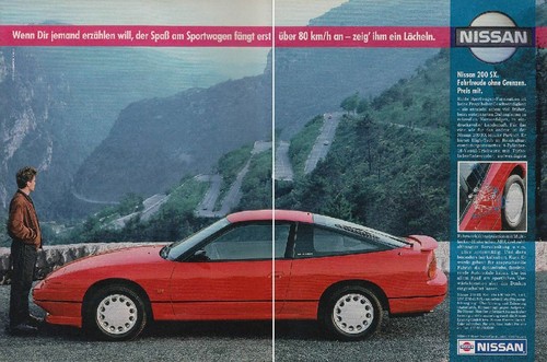 Nissan 200 reklame - sx,