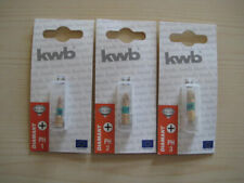 KWB Schrauberbit Phillips/Diamant/PH1/PH2/PH3/Länge 25 mm/1/4 Zoll