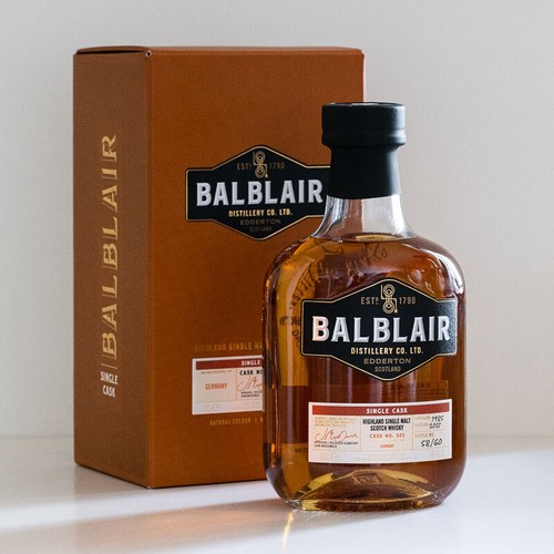 Balblair single cask 323 36 - cask, #323