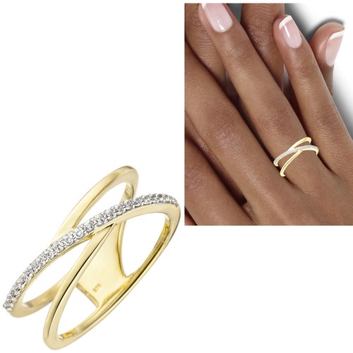 Damen ring 375er - ring, gold
