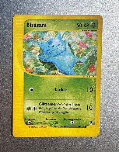 Pokémon tcg bisasam - pokémon,