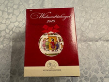Hutschenreuther Porzellan Weihnachtskugel Limited Edition 2010 unbenutzt in OVP