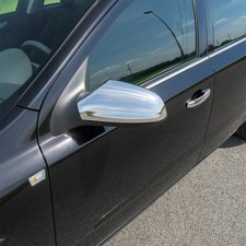 Edelstahl Spiegel Kappen Chrom