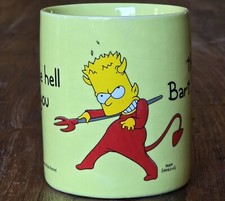 Die Simpsons Tasse, Henkelbecher, Mug, Bart Simpson "this is Bart Simpson"