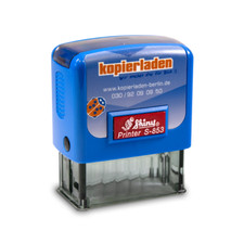 Personalisierter Stempel, Text