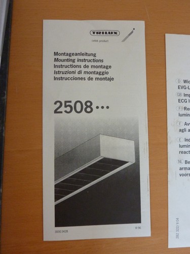 Trilux 2508 raster - trilux,