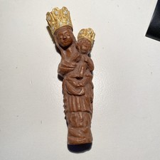 Polnische Marienfigur mit Goldkrone