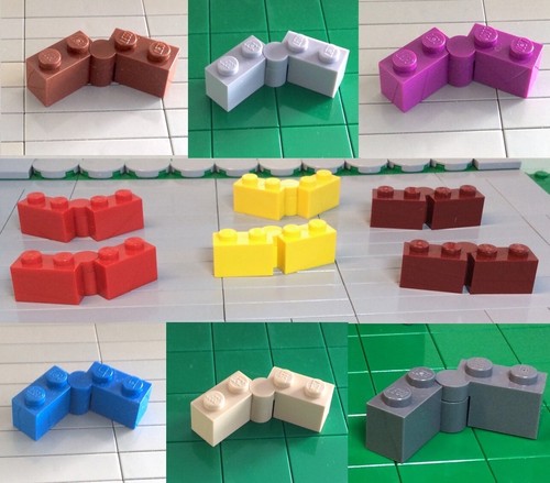 Lego stein 1x2 1x4 - -,